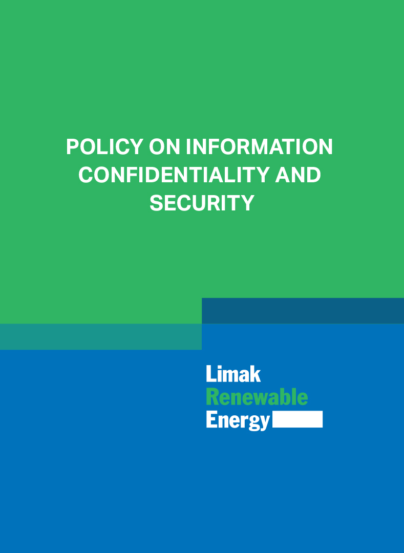 Policy on Information Confidentiality and Security